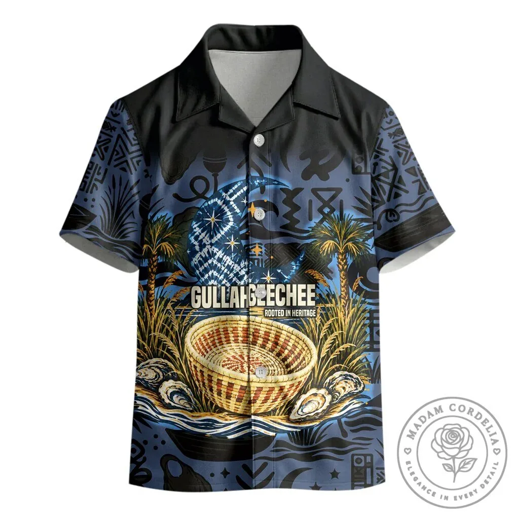 Gullah Geechee Rooted In Heritage Kids Hawaiian Shirt 9 Gullah Geechee Rooted In Heritage Kids Hawaiian Shirt