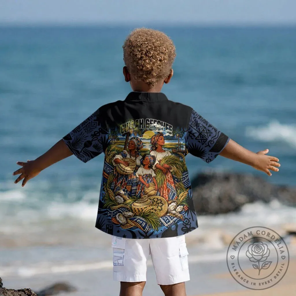 Gullah Geechee Rooted In Heritage Kids Hawaiian Shirt 11 Gullah Geechee Rooted In Heritage Kids Hawaiian Shirt